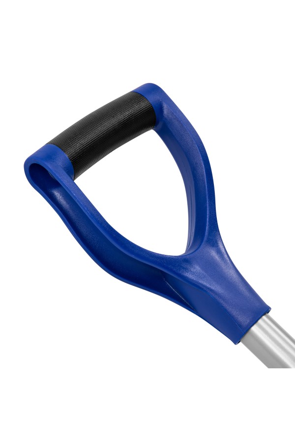 Лопата для уборки снега алюминиевая, 465 х 340 х 1300 мм, стальной черенок, Palisad