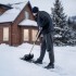 Лопата для уборки снега пластиковая, 360 х 405 мм, без черенка, Россия, Сибртех