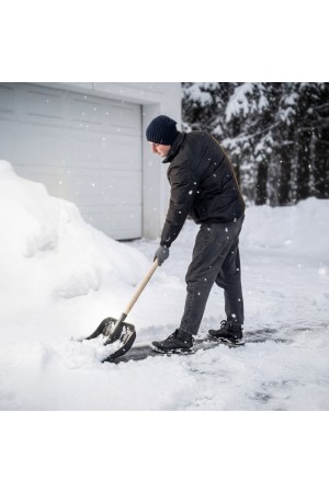 Лопата для уборки снега пластиковая, 360 х 405 мм, без черенка, Россия, Сибртех