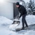 Лопата для уборки снега пластиковая, 450 х 430 мм, без черенка, Россия, Сибртех