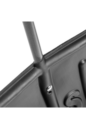 Движок для уборки снега пластиковый, 780 х 420 х 1140 мм, стальная рукоятка, Россия, Сибртех