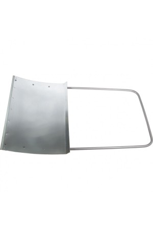 Движок для уборки снега стальной оцинкованный, 755 х 495 х 1245 мм, стальная рукоятка, Россия, Сибртех