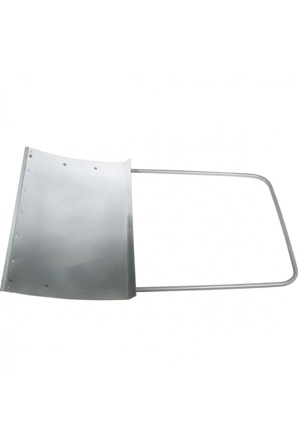 Движок для уборки снега стальной оцинкованный, 755 х 495 х 1245 мм, стальная рукоятка, Сибртех