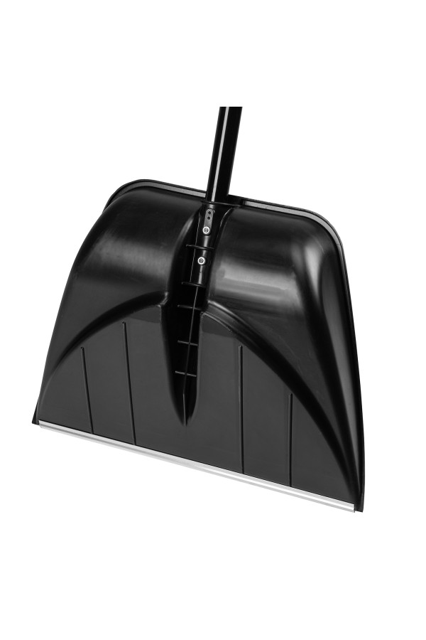 Лопата для уборки снега пластиковая Profi, 550 х 415 х 1405 мм, алюминиевый черенок, Palisad