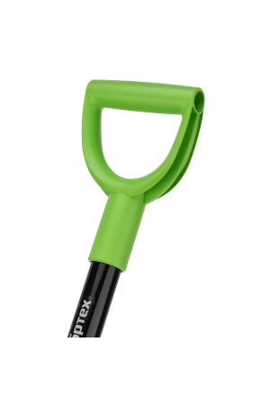 Лопата прямоугольная, 185х280х1190 мм, цельнометаллическая, Россия, Сибртех