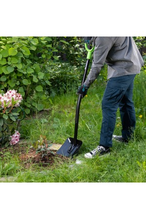 Лопата совковая, 215х305х1300 мм, цельнометаллическая, Россия, Сибртех