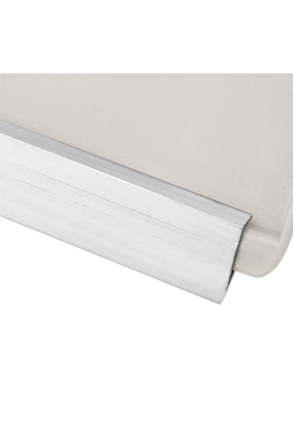 Лопата для уборки снега пластиковая, белая, 420 х 425 мм, без черенка, Сибртех