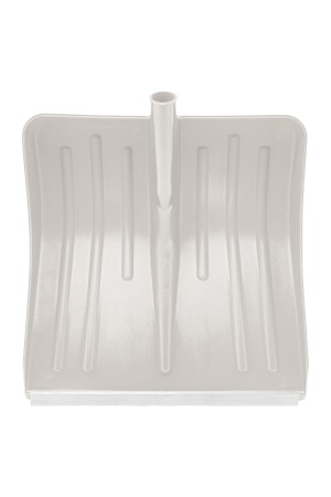 Лопата для уборки снега пластиковая, белая, 420 х 425 мм, без черенка, Россия, Сибртех