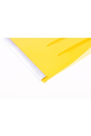 Лопата для уборки снега пластиковая, желтая, 400 х 420 мм, без черенка, Россия, Сибртех