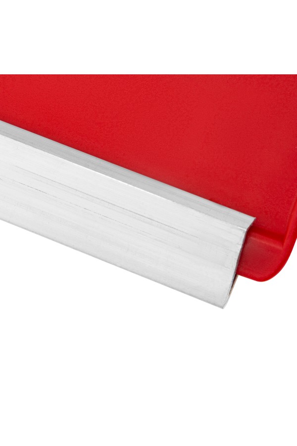 Лопата для уборки снега пластиковая, красная, 420 х 425 мм, без черенка, Сибртех