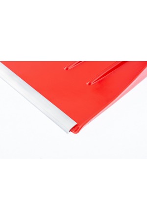 Лопата для уборки снега пластиковая, красная, 400 х 420 мм, без черенка, Россия, Сибртех