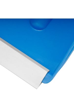 Лопата для уборки снега пластиковая, синяя, 420 х 425 мм, без черенка, Россия, Сибртех