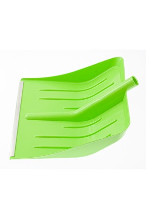 Лопата для уборки снега пластиковая, зеленая, 400 х 420 мм, без черенка, Россия, Сибртех