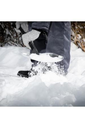 Лопата универсальная алюминиевая, 205 х 280 х 640 мм, пластиковый черенок, Россия, Сибртех