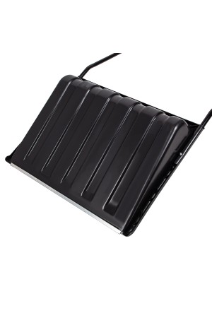 Движок для уборки снега пластиковый, 700х550х1470 мм, стальная рукоятка, Россия// Сибртех