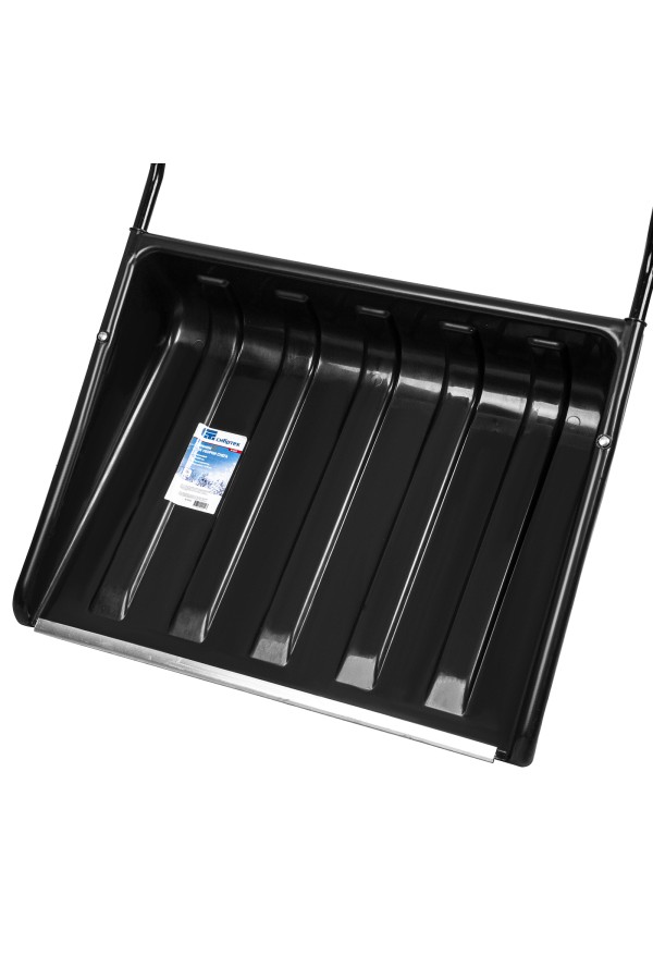 Движок для уборки снега пластиковый, 700х550х1470 мм, стальная рукоятка, Сибртех