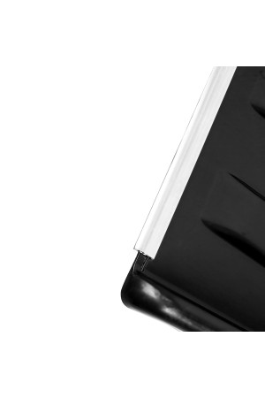 Движок для уборки снега пластиковый, 700х550х1470 мм, стальная рукоятка, Россия// Сибртех