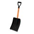 Лопата для уборки снега полипропиленовая, 275х365х790 мм, стальной черенок, Россия Stels