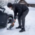 Лопата для уборки снега полипропиленовая, 275х365х790 мм, стальной черенок, Россия Stels