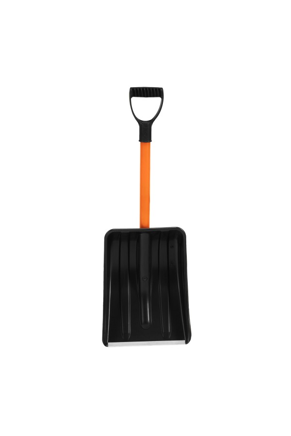 Лопата для уборки снега полипропиленовая, 275х365х790 мм, стальной черенок, Stels