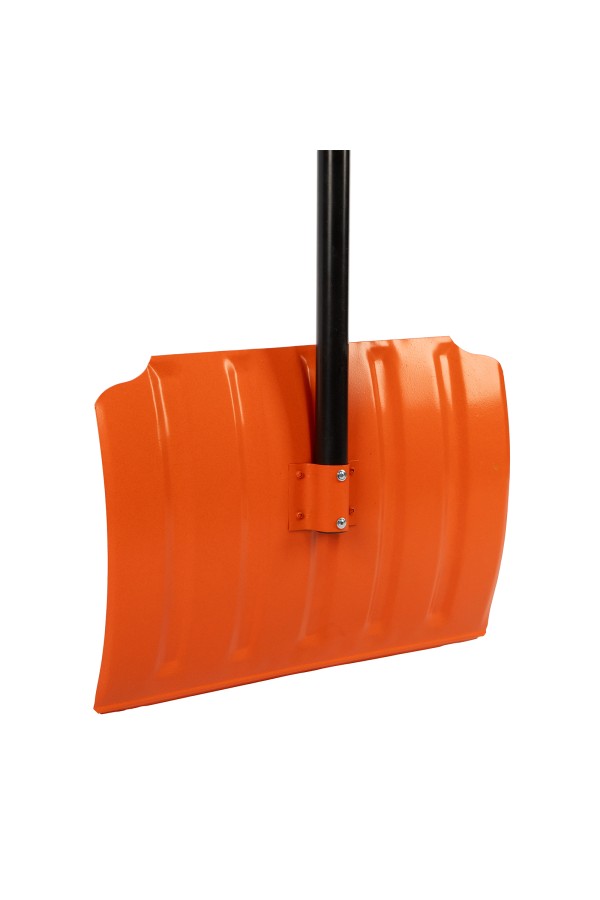 Лопата для уборки снега стальная, 470х335х1335 мм, стальной черенок, Сибртех