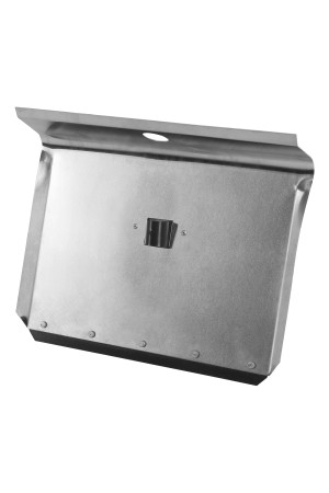 Лопата для уборки снега тротуарная, алюминиевая, 500 х 400 мм, без черенка, Россия Сибртех