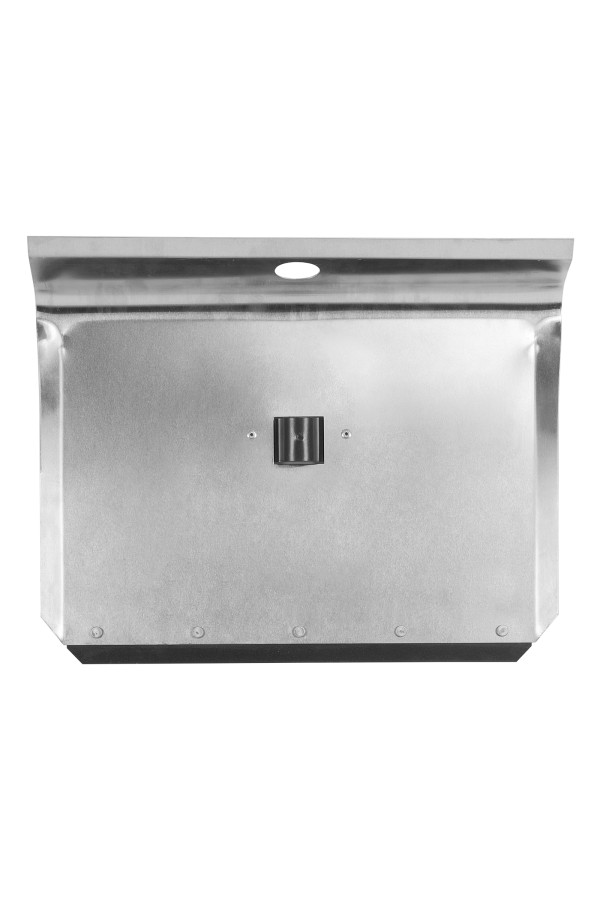 Лопата для уборки снега тротуарная, алюминиевая, 500 х 400 мм, без черенка, Сибртех