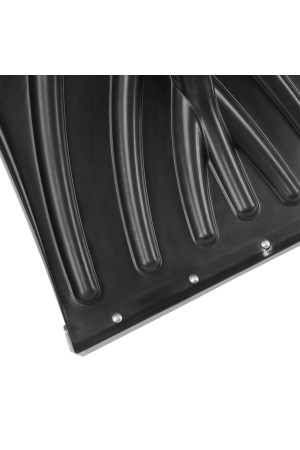 Лопата для уборки снега пластиковая, 450х325х1370 мм, стальной черенок, Palisad