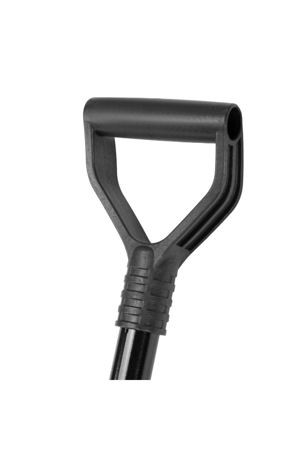 Лопата для уборки снега пластиковая, 490х325х1380 мм, стальной черенок, Palisad