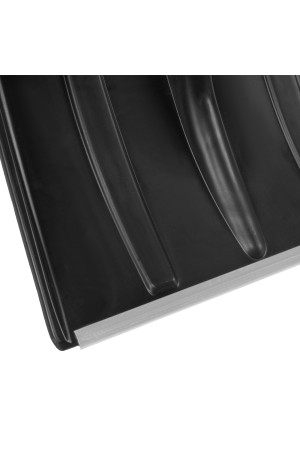 Лопата для уборки снега пластиковая, 470х350х1340 мм, алюминиевый черенок, Россия, Сибртех