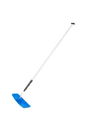Скребок для уборки снега с крыш 610х140 мм, алюминиевая телескоп. рукоятка, длина 2-6 м// Россия