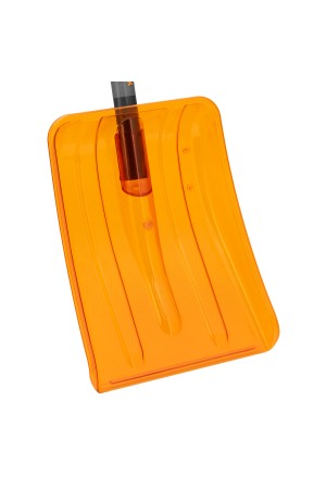 Лопата для уборки снега, поликарбонат, 270х360х840 мм, стальной черенок, усиленная Сибртех