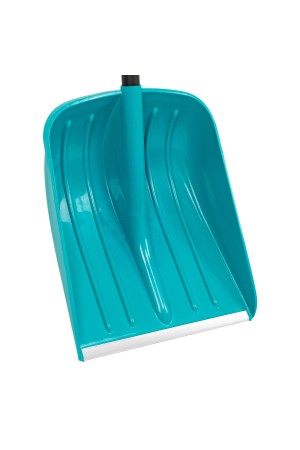 Лопата для уборки снега, полипропилен, 365х450х1355 мм, алюминиевый черенок, усиленная, LUXE Palisad