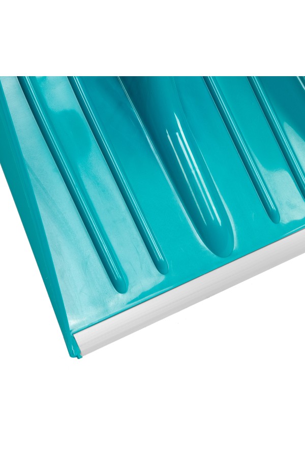 Лопата для уборки снега, полипропилен, 365х450х1355 мм, алюминиевый черенок, усиленная, LUXE Palisad