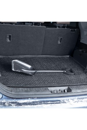 Лопата для уборки снега, полипропилен, 210х260х700 мм, Россия Сибртех