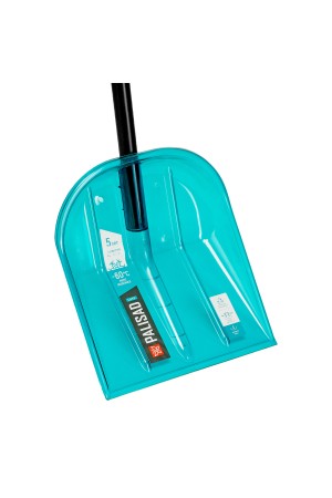 Лопата для уборки снега поликарбонат, 340х385х1340 мм, алюминиевый черенок, LUXE Palisad