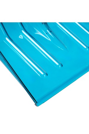 Лопата для уборки снега, поликарбонат, 475х400х1385мм, алюминиевый черенок, ПВХ оплетка, LUXE Palisad