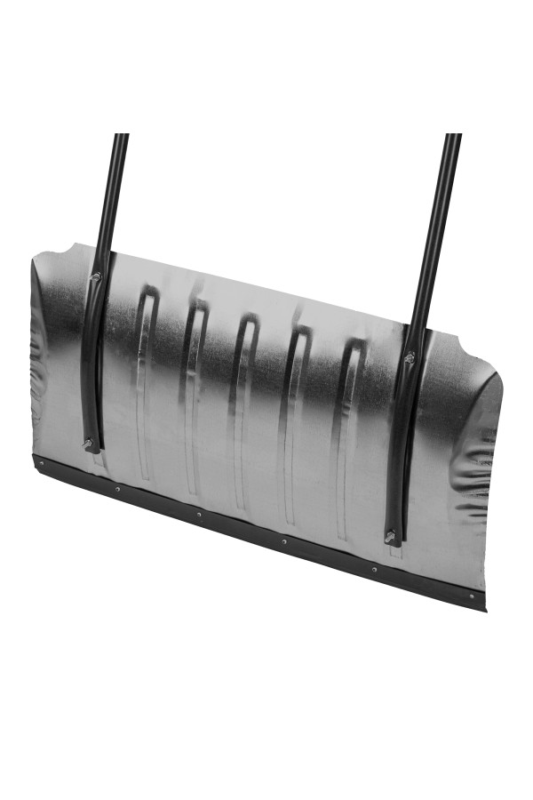 Движок для уборки снега оцинкованный, 735x385x1120 мм, стальная рукоятка, Сибртех