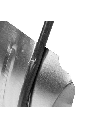 Движок для уборки снега оцинкованный, 735x385x1120 мм, стальная рукоятка, Россия Сибртех