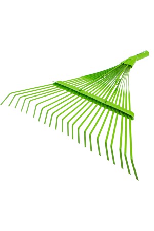 Грабли веерные стальные, 565 мм, 22 плоских зуба, эмалированные, усиленные, без черенка, Palisad