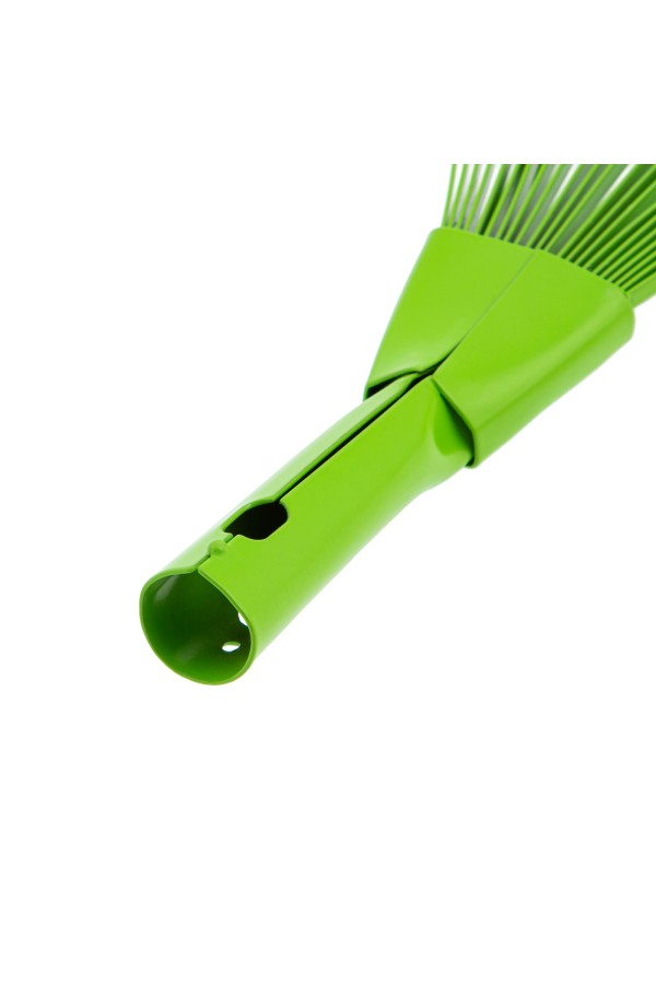 Грабли веерные стальные, 565 мм, 22 плоских зуба, эмалированные, усиленные, без черенка, Palisad