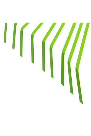 Грабли веерные стальные, 565 мм, 22 плоских зуба, эмалированные, усиленные, без черенка, Palisad