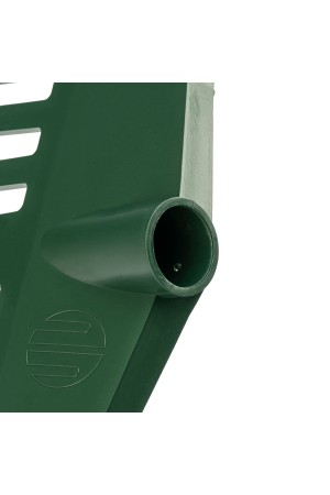 Грабли веерные пластиковые, 420 мм, 22 плоских зуба, без черенка, Россия Сибртех