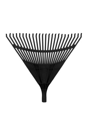 Грабли веерные пластиковые, 600 мм, 24 плоских зуба, без черенка, Россия, Сибртех