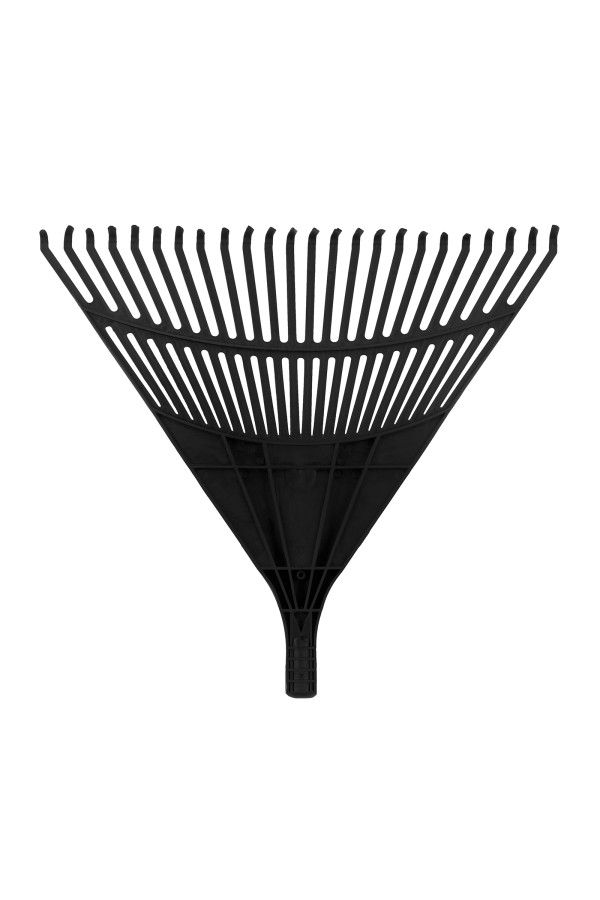 Грабли веерные пластиковые, 600 мм, 24 плоских зуба, без черенка, Сибртех