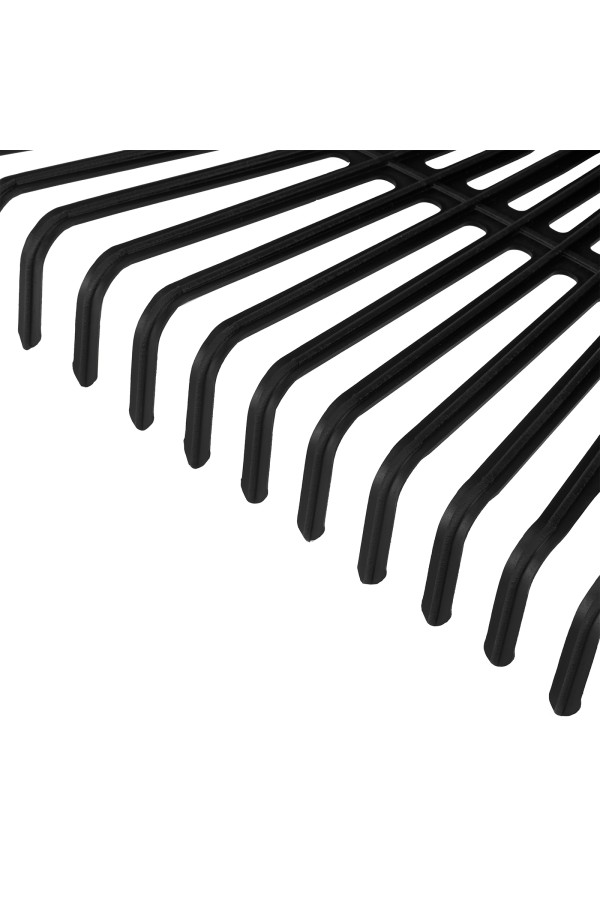 Грабли веерные пластиковые, 600 мм, 24 плоских зуба, без черенка, Сибртех