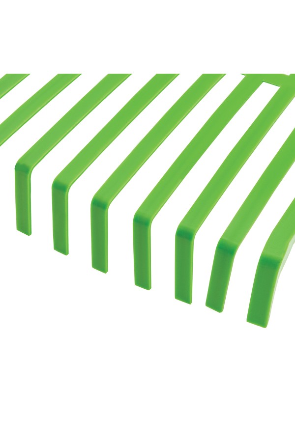 Грабли веерные пластиковые, 620 мм, 27 плоских зубьев, без черенка, Palisad