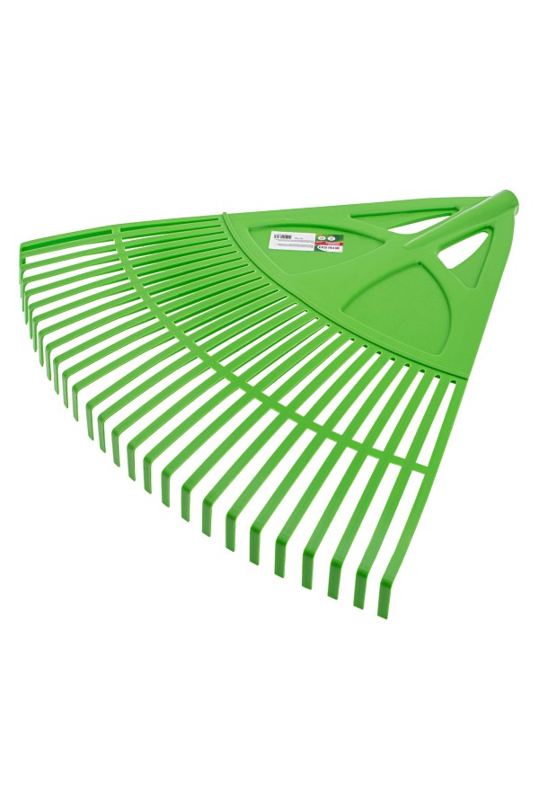 Грабли веерные пластиковые, 620 мм, 27 плоских зубьев, без черенка, Palisad