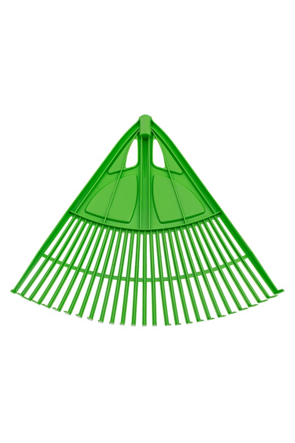 Грабли веерные пластиковые, 620 мм, 27 плоских зубьев, без черенка, Palisad