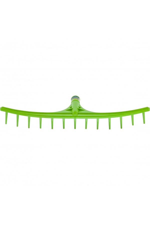 Грабли пластиковые, 655 мм, 13 круглых зубьев, сенные, без черенка, Сибртех
